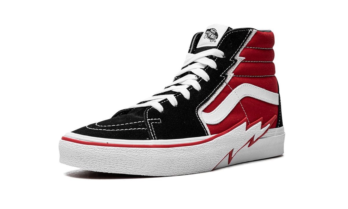 SK8 HI BOLT "Bolt - Black Red" VN0A5JIV458