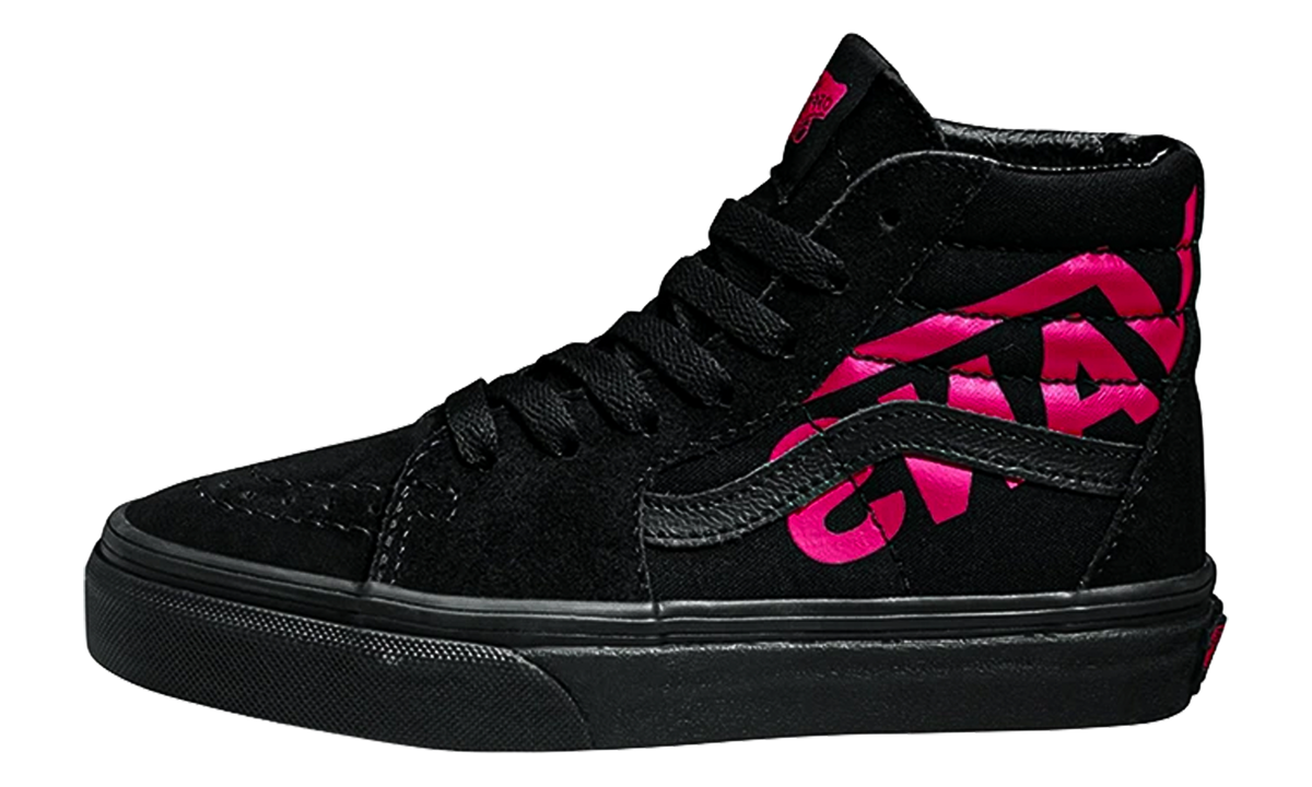 SK8-Hi GS "Black / Red" VN0A4UI2458