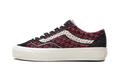 Premium Old Skool "Knit Pack - Geo Check Bordeaux Red" VN000EFKBRD