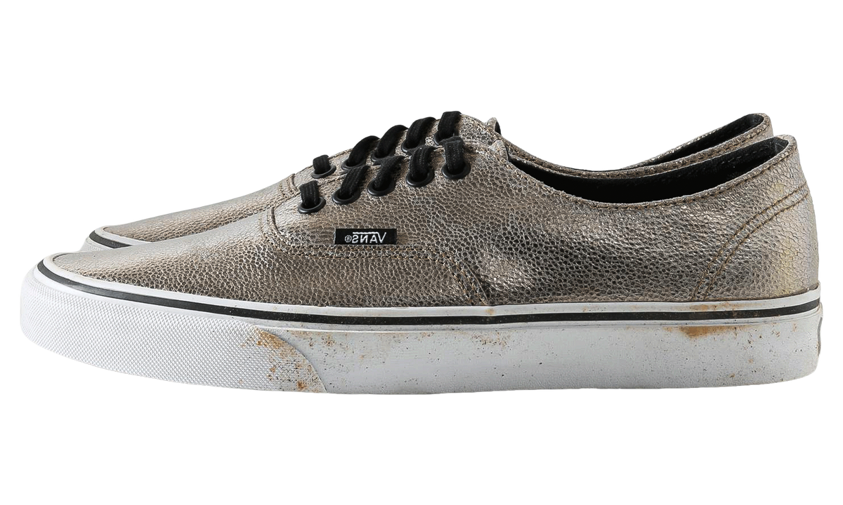 Authentic Decon "Metallic Silver / Black" VN018CGJE