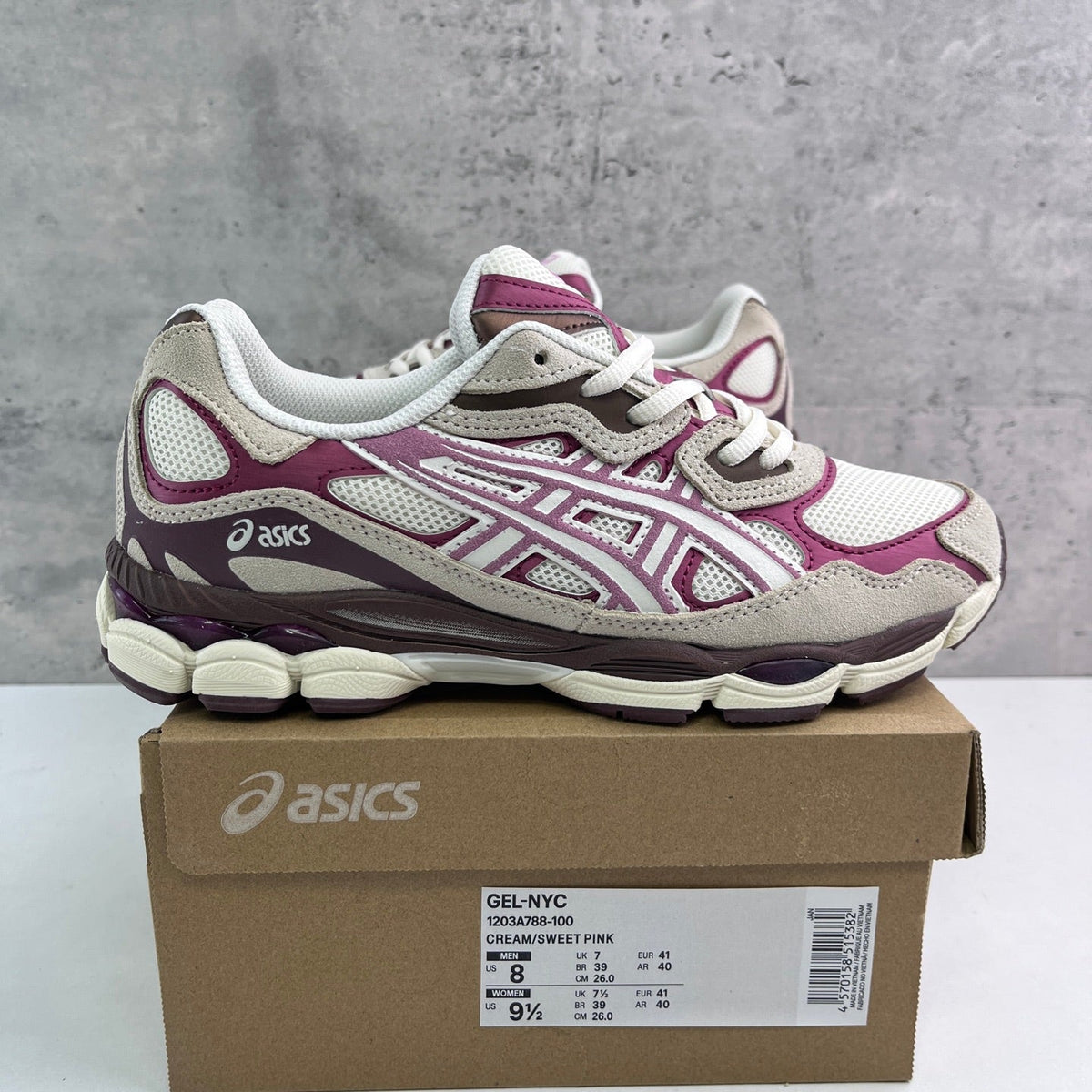 ASICS Gel-NYC Cream Sweet Pink