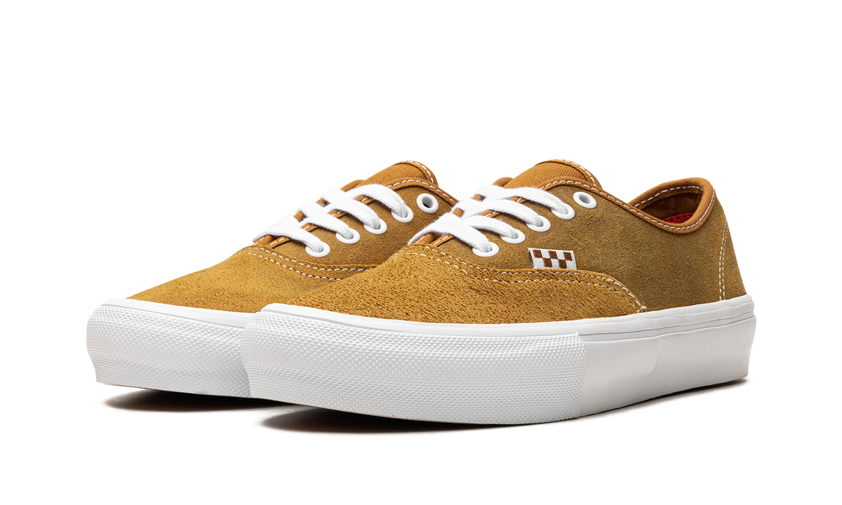 Skate Authentic "Leather Golden Brown" VN0A5FC81M7