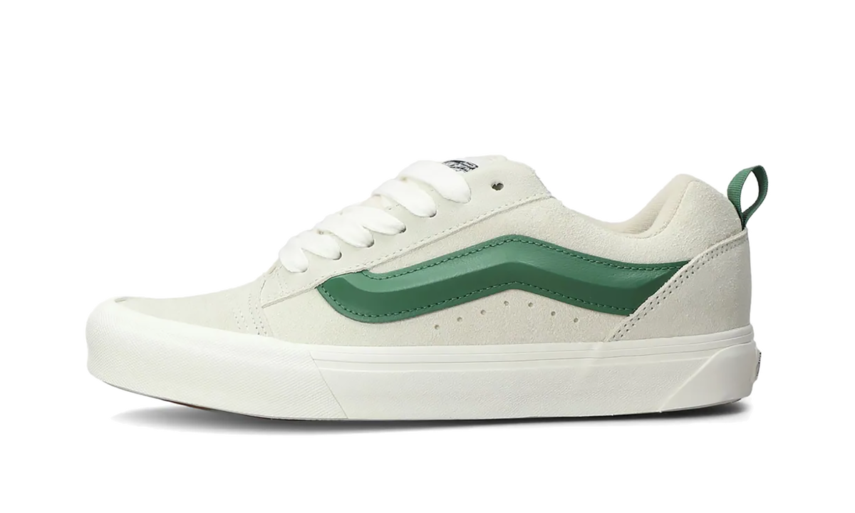 Vans Knu Skool Vintage Suede "White Green" VN000D6CWTM