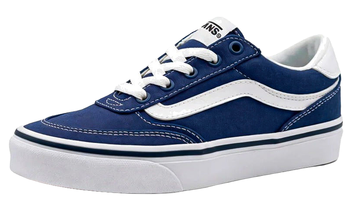 Brooklyn LS Low-Top "Deep Twilight / White" VN000D7QEMT