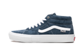 Pig Suede Skate Grosso Mid "Blue/White" VN0A5FCGY6Z