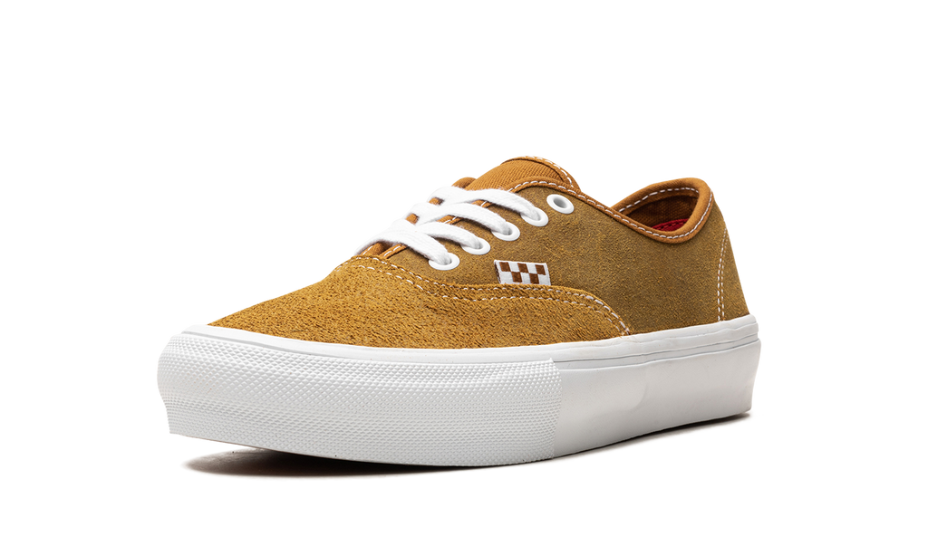 Skate Authentic "Leather Golden Brown" VN0A5FC81M7