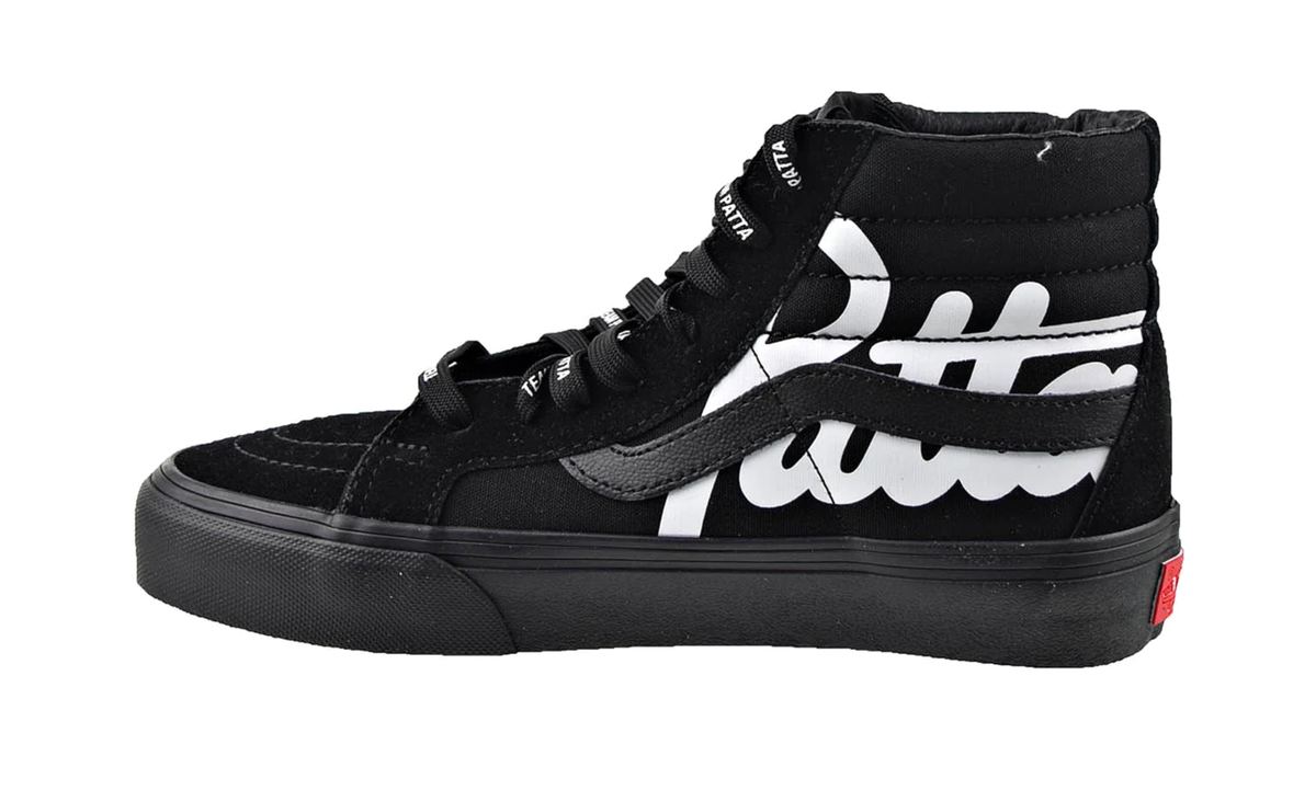 x Patta SK8-Hi Reissue Vlt Lx "Black-White" VN0A4BVH5X0