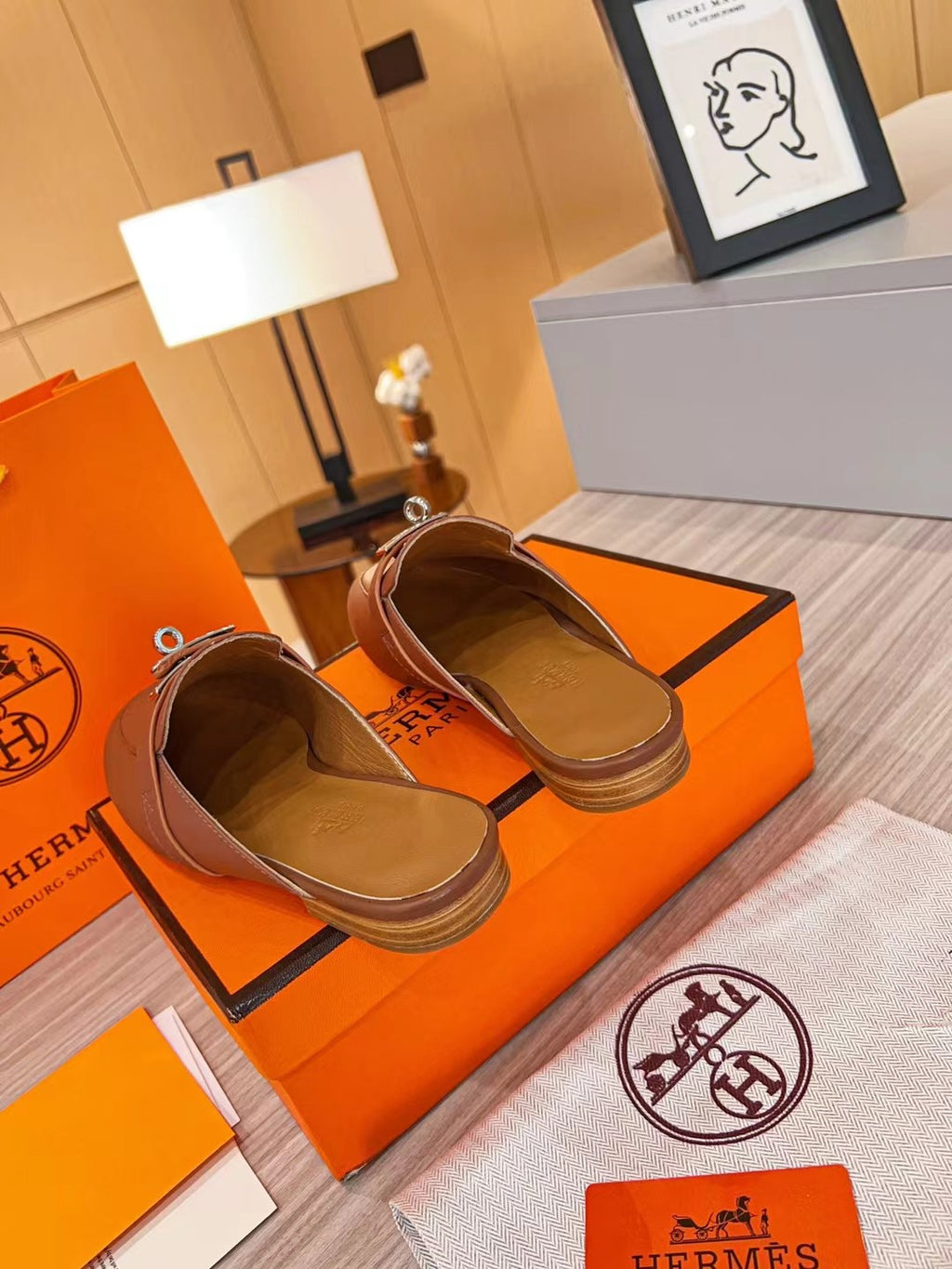 Hermès New Kelly Platform Loafers
