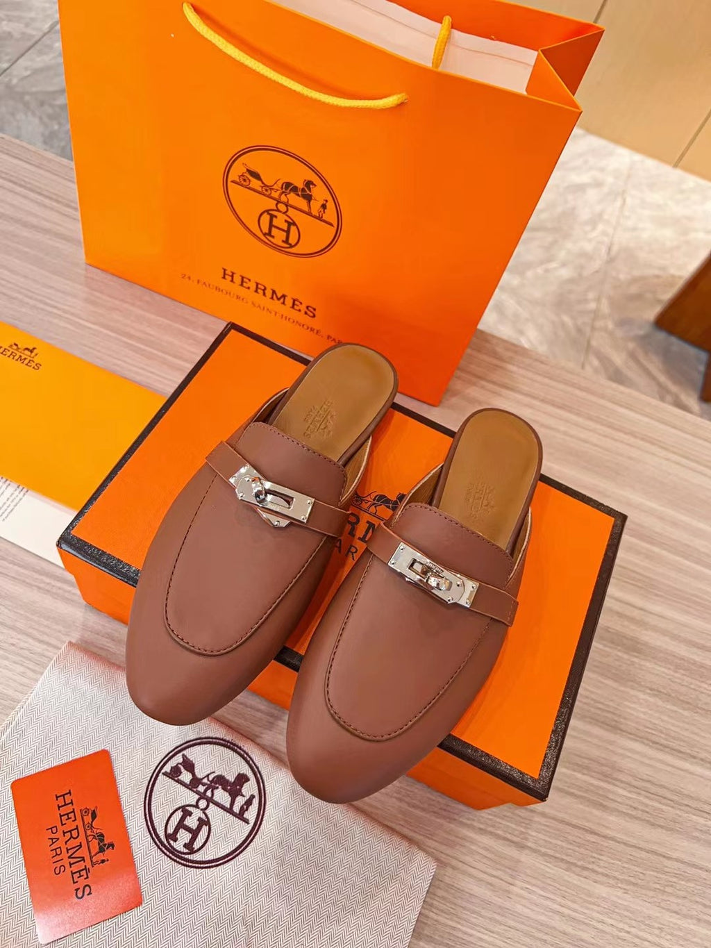 Hermès New Kelly Platform Loafers