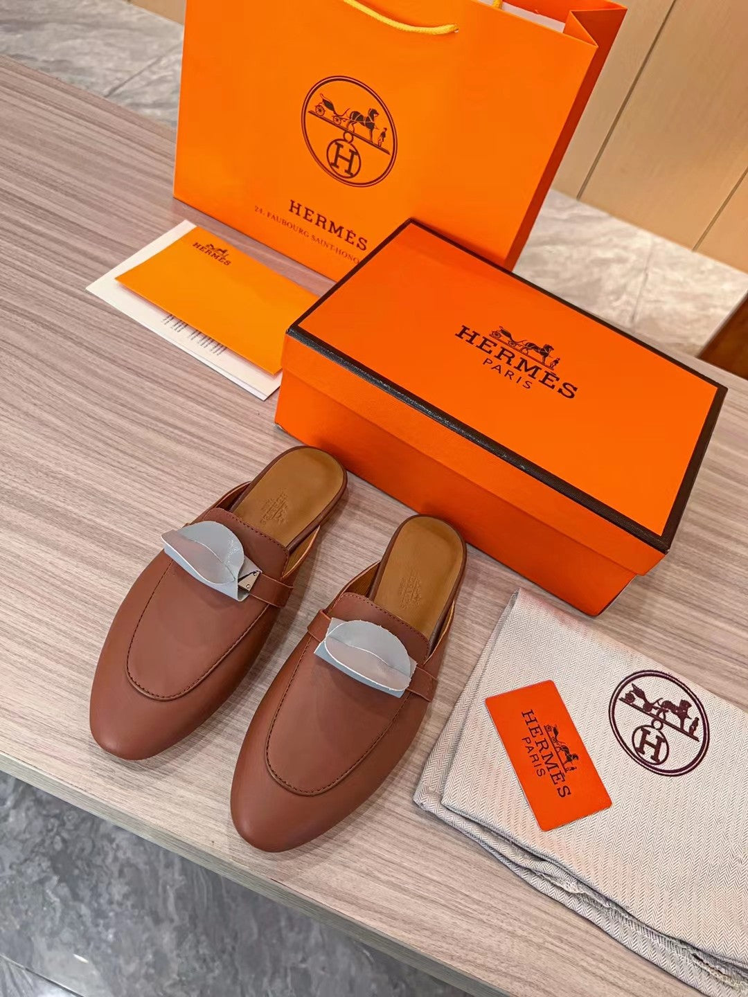 Hermès New Kelly Platform Loafers