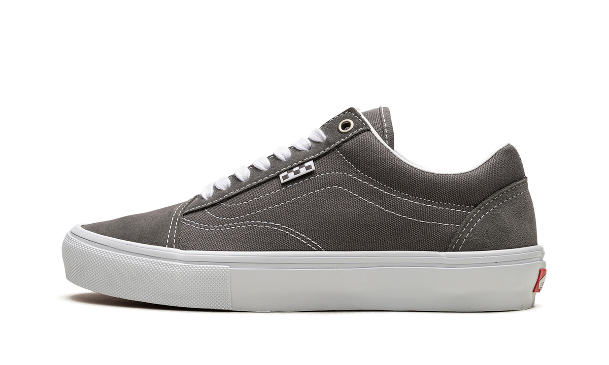 Skate Old Skool "Pewter / True White" VN0A5FCB195