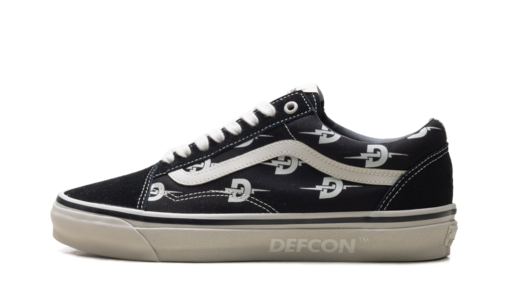 OTW Old Skool "Defcon Skate - Block Black" VN001128BLK