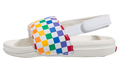 La Costa Slide-On Sandals TD "Checkerboard Rainbow" VN0A5HTL196