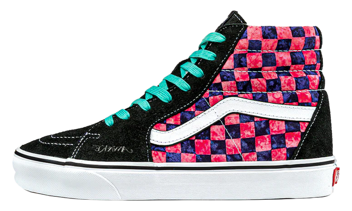 SK8-HI "Awake NY - Blue Checkerboard" VN0A5HXV7BO
