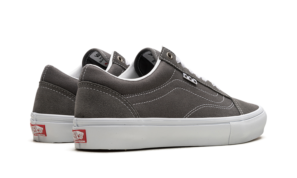Skate Old Skool "Pewter / True White" VN0A5FCB195
