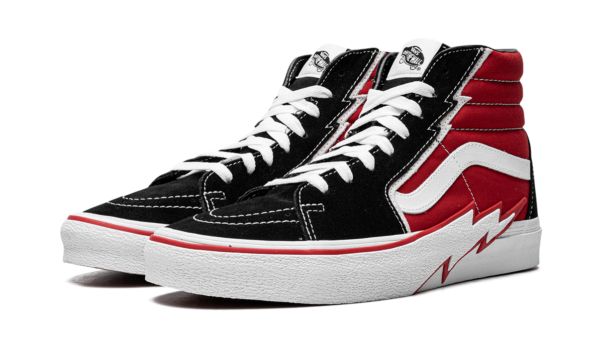 SK8 HI BOLT "Bolt - Black Red" VN0A5JIV458