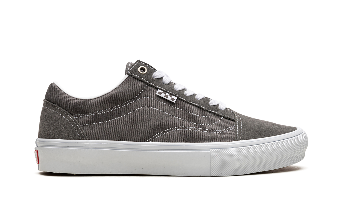 Skate Old Skool "Pewter / True White" VN0A5FCB195