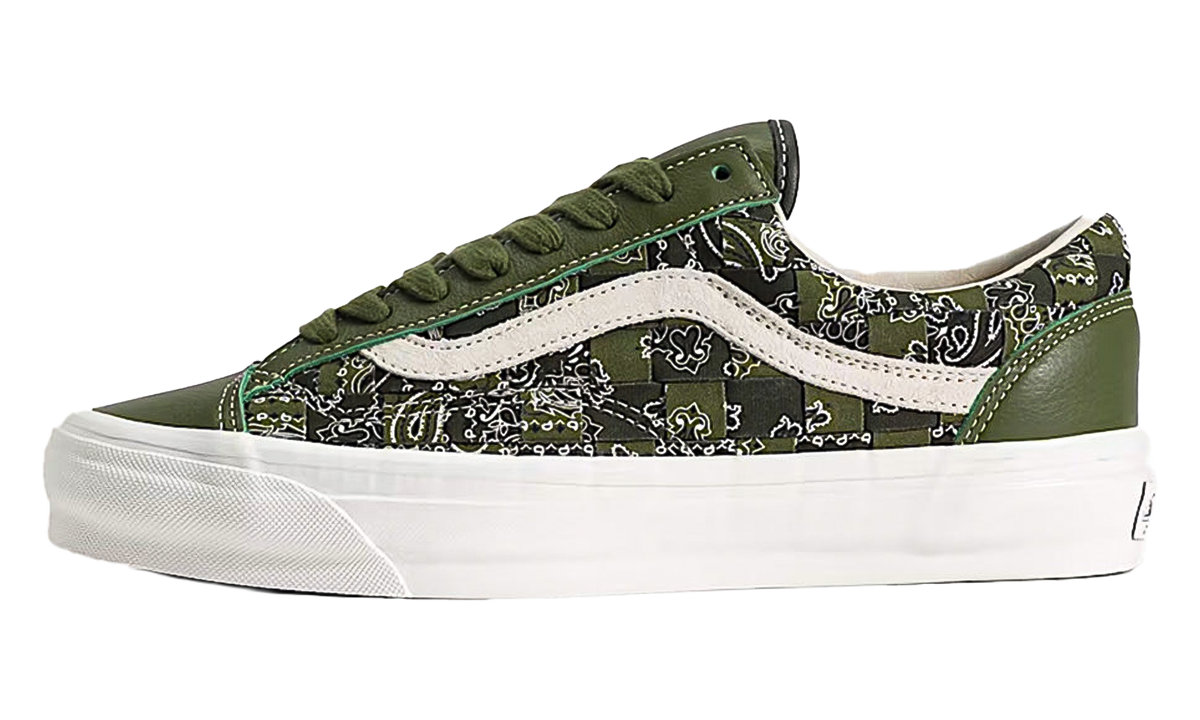 LX Old Skool 36 "Bandana Green" VN000Z6QGRK