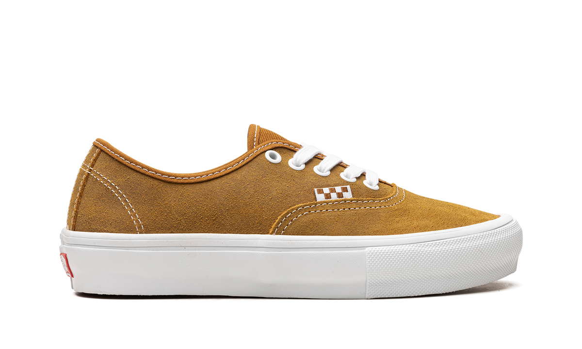 Skate Authentic "Leather Golden Brown" VN0A5FC81M7