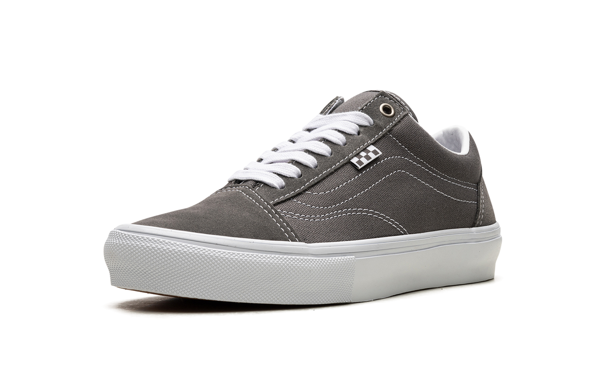 Skate Old Skool "Pewter / True White" VN0A5FCB195