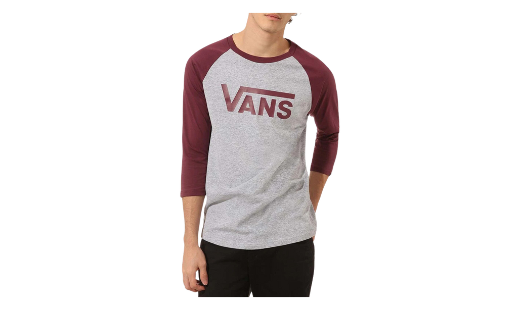 Classic Ragl T-Shirt "ATHLETIC HEATHER / PRUNE" VN0002QQTN0