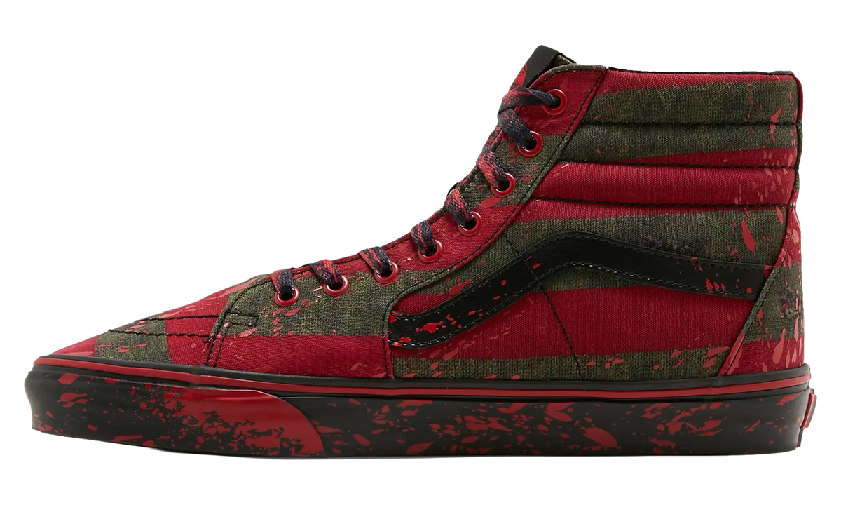 Sk8-Hi "Horror Pack Nightmare on Elm Street Freddy Krueger" VN0A4U3CZV1