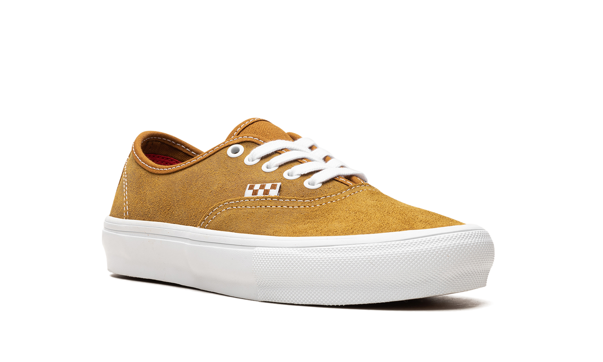 Skate Authentic "Leather Golden Brown" VN0A5FC81M7