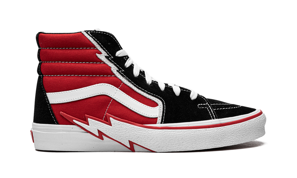SK8 HI BOLT "Bolt - Black Red" VN0A5JIV458