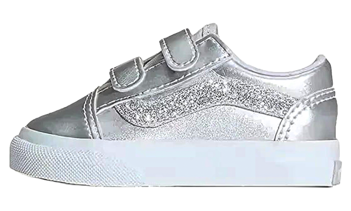 Old Skool V TD "Dazzled Lunar Rock Grey" VN000CTG7VF1