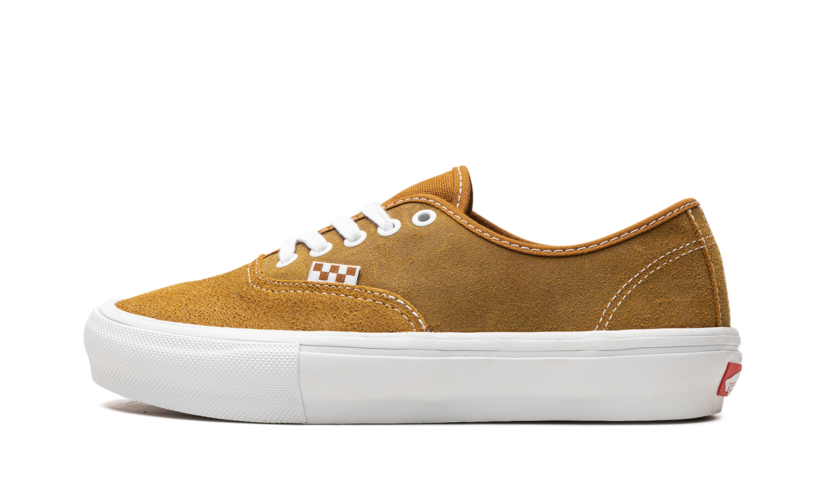 Skate Authentic "Leather Golden Brown" VN0A5FC81M7