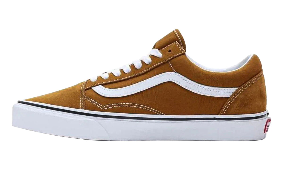 Old Skool "Golden Brown Suede" V005UF1M7