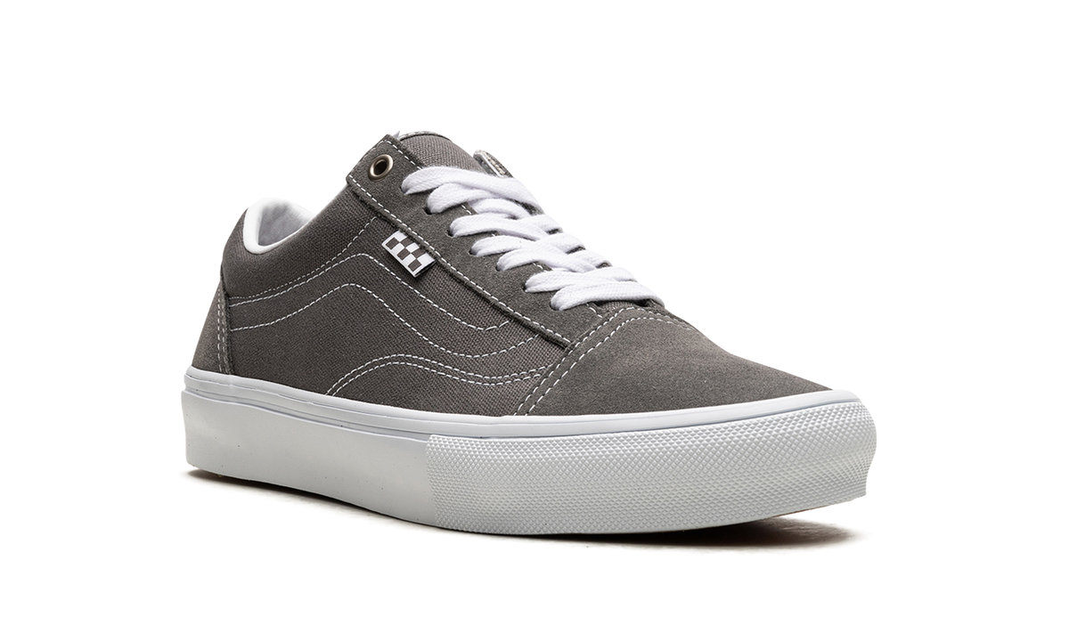 Skate Old Skool "Pewter / True White" VN0A5FCB195